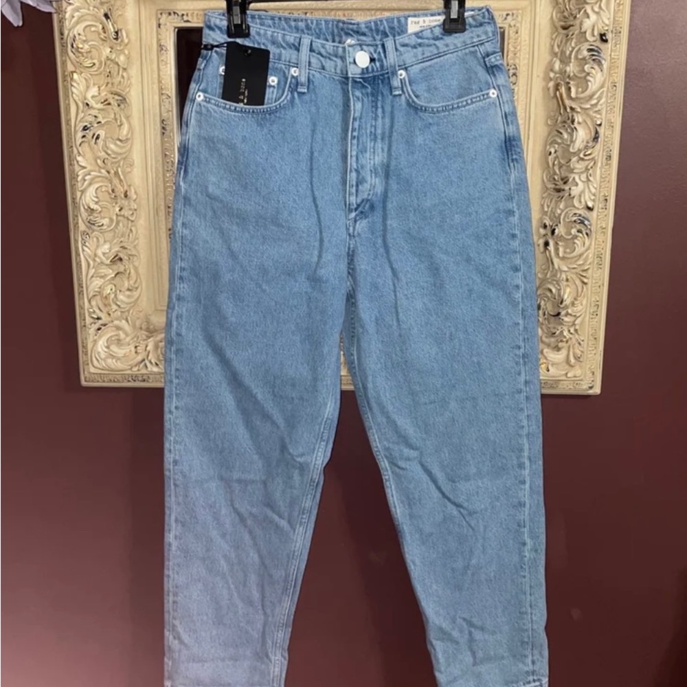 Rag & Bone Alissa High Rise Barrel Leg Jeans